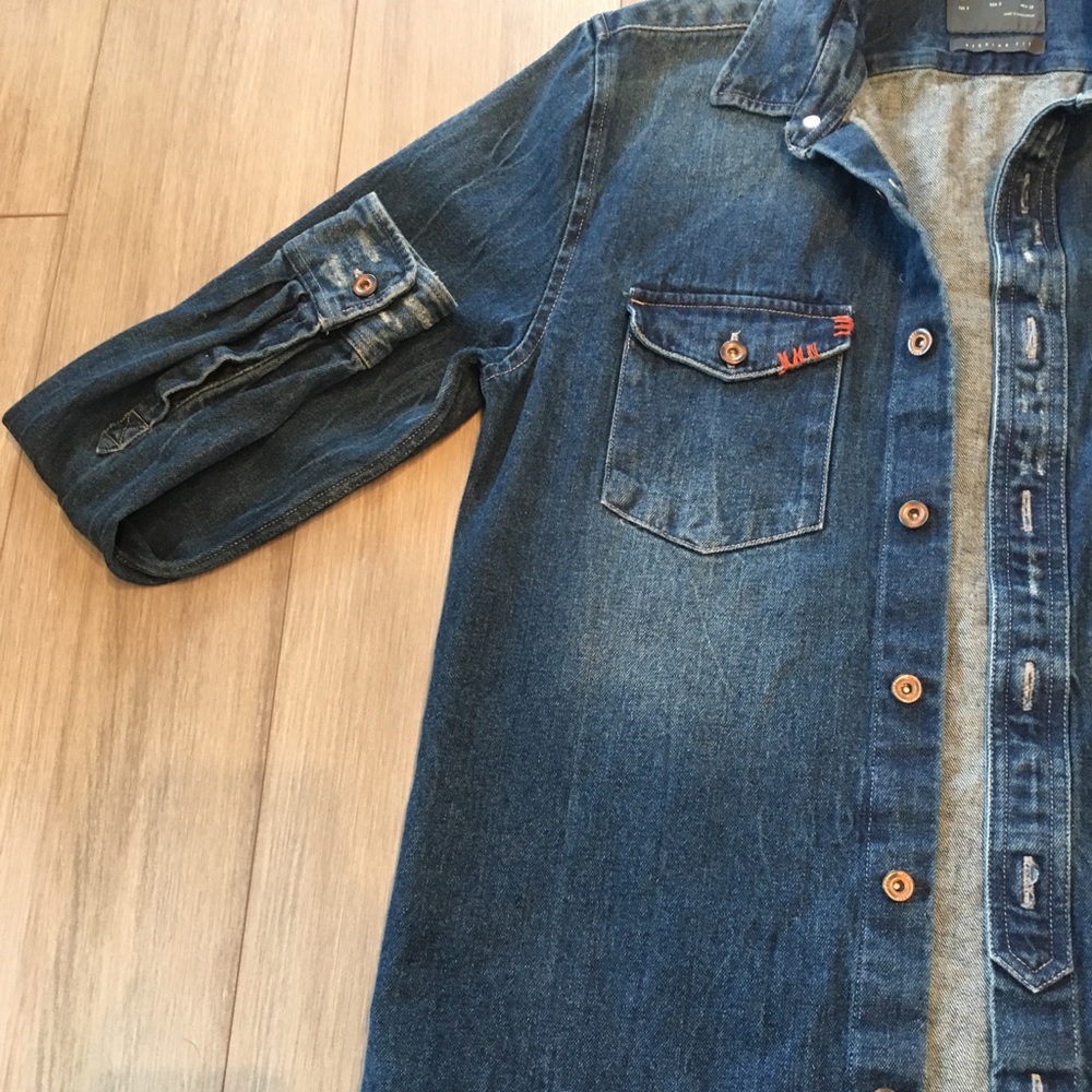 Zara Man Jean Jacket - Picture 3 of 8